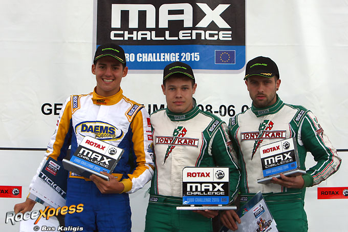 Podium Rotax Max Senior